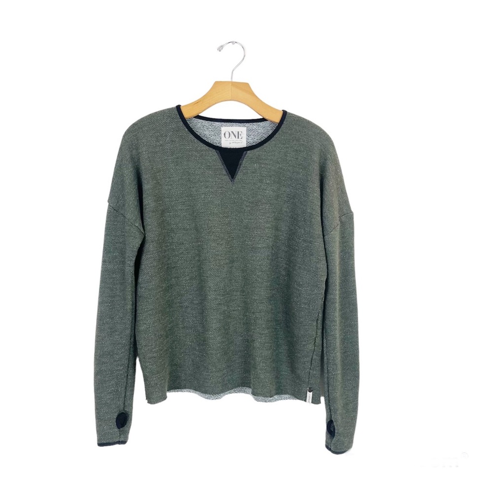 One Teaspoon Sweatshirt with Thumb Holes XS